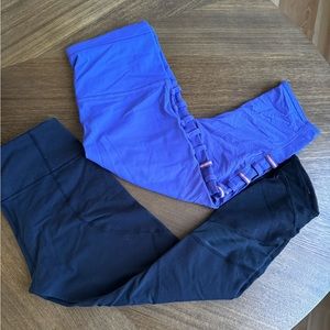 2 pair of lululemon leggings.